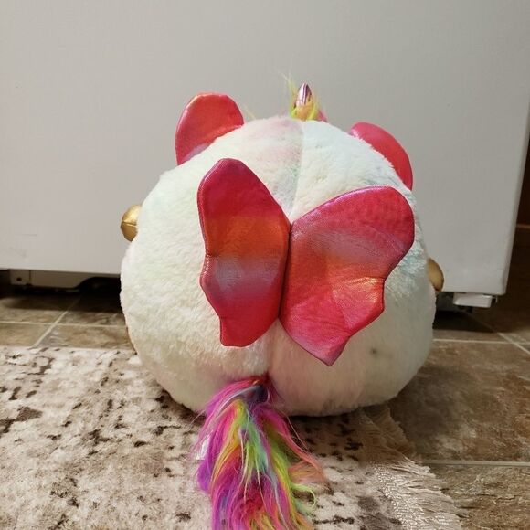 Zuru Rainbocorns Surprise Sequins Pastel Rainbow Unicorn 11” Removable Clip - Picture 2 of 8